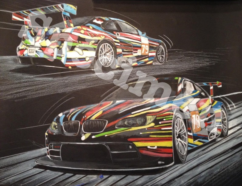 BMW M3 GT2-Art Car "Jeff-koons"